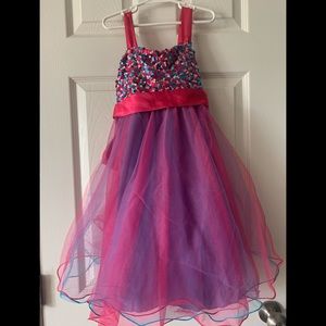 Justice party dress size 8